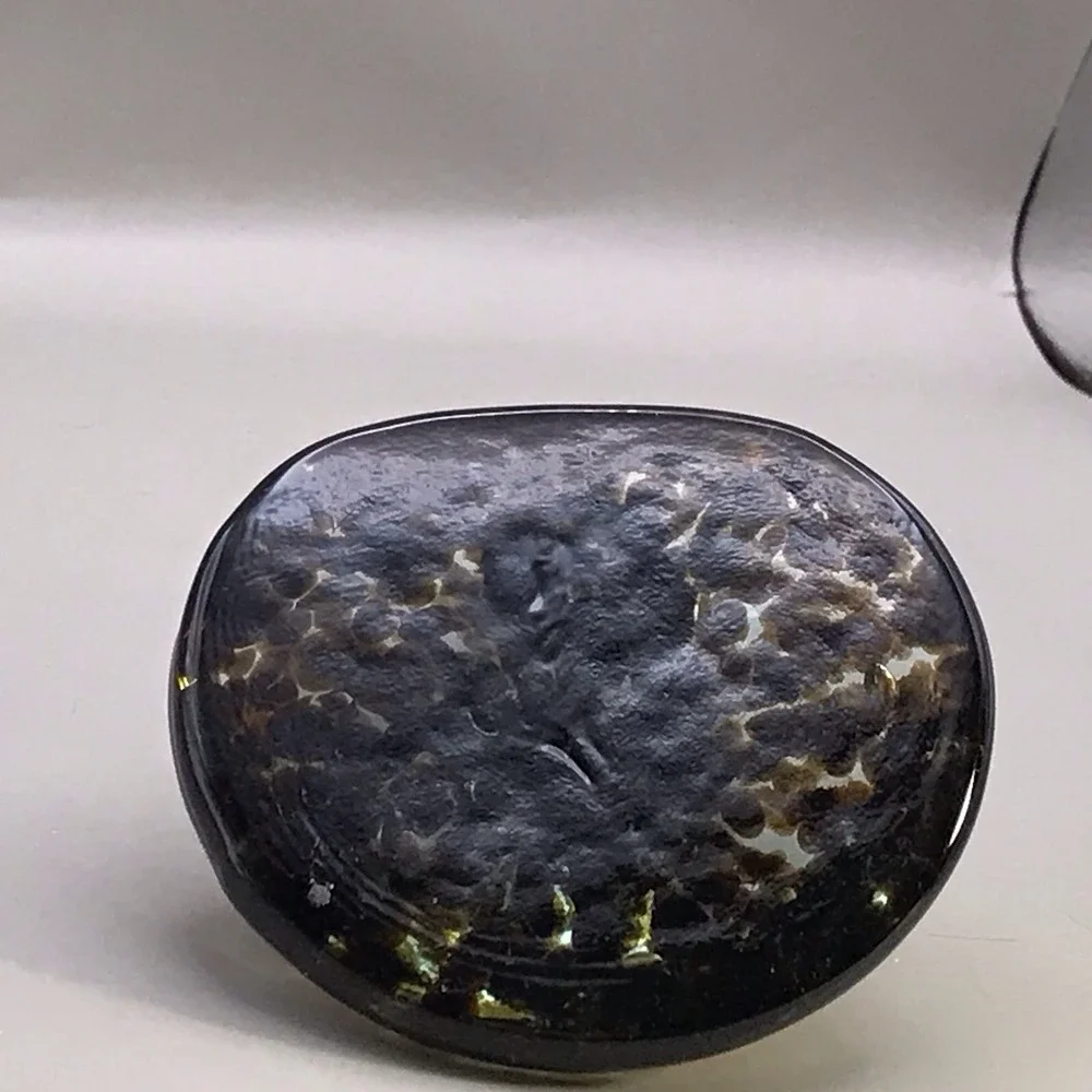 Glass Pen Holder And Paperweight Beautiful 4